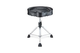 GIBRALTAR - 9808RSBR 9000 SERIES DRUM THRONE | DRUMKRUK 17" SADDLE BLACK